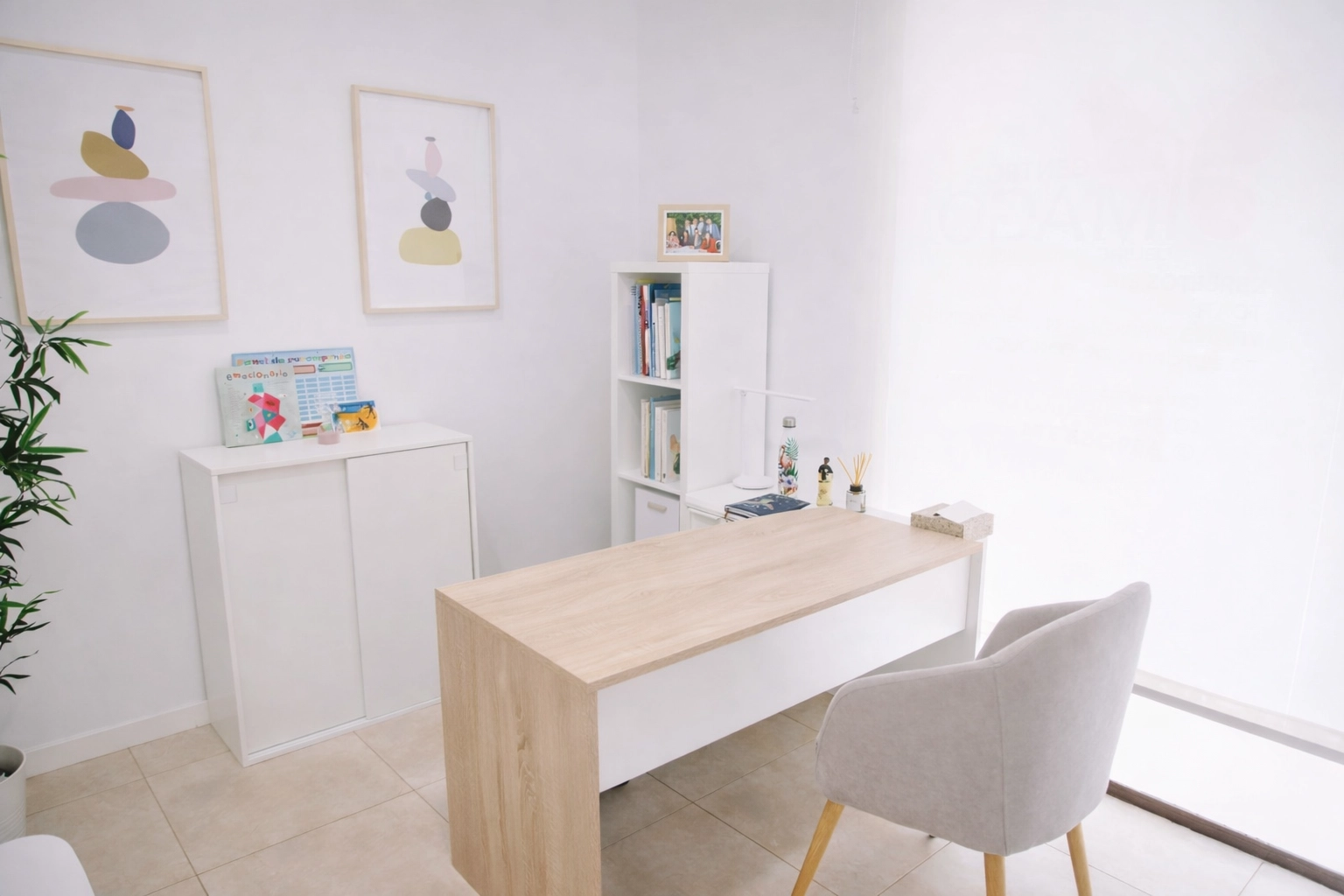 Imagen de sala de terapia infantil para acompañamiento familiar TDAH en Collado Villalba